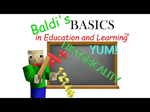 BALDI BASICS IN EDUCATION AND LEARNING MINECRAFT GAMEPLAY