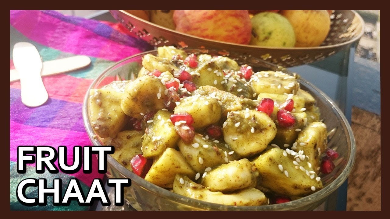 Chatpati Fruit Chaat Recipe - Street Style | फ्रूट चाट बनाने की रेसिपी | Fruit Salad Recipe | Healthy Kadai