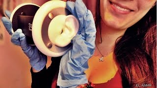 ★ASMR italiano★ Visita alle orecchie!♥| Binaural Ear Check Up Doctor Roleplay *3Dio*