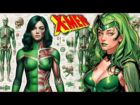 Polaris Anatomy Explored (Magneto's Daughter) - Is She More Powerful Than Her Father? 2nd Mutation?