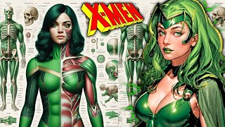 Polaris Anatomy Explored (Magneto's Daughter)  Is She More Powerful Than Her Father? 2nd Mutation?