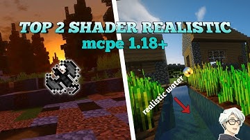 TOP 2 SHADER RELISTIC no lag, HP ram 2 lancar | MCPE 1.18+