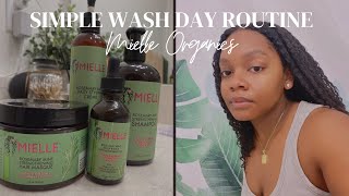 Simple Wash Day Routine Low Porosity Mielle Organics Rosemary Mint