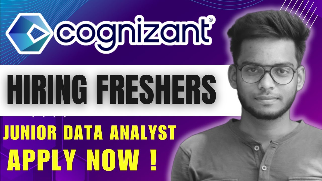 Cognizant Hiring Freshers | Trainee - Junior Data Analyst | Gowtham M ...