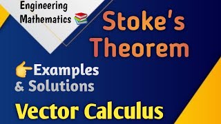 Stokes Theorem example problem 2| Surface integral | Vector Calculus