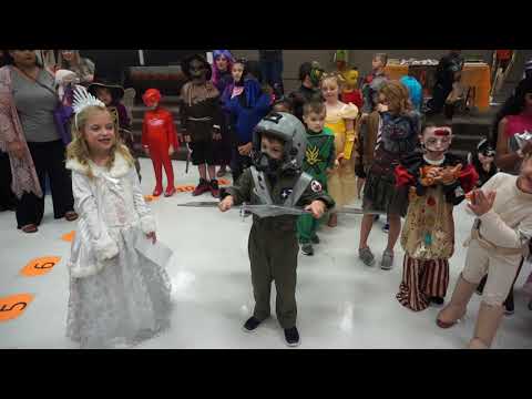 The Winners of the Criswell Elementary School Halloween Costume Contest