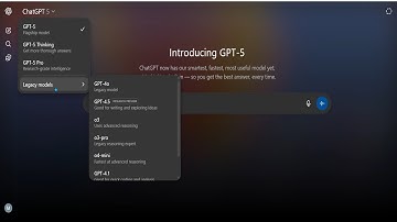 ChatGPT 5 update - How to bring back the Legacy models