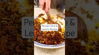 This Persian rice is AMAZING! (Adas Polo Recipe)