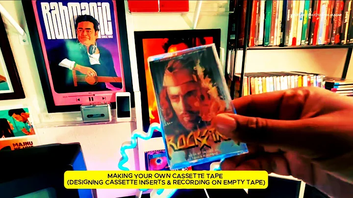 How to make your own #Cassette Tape | Designing - Cassette Tape Insert, Labels | Rockst#AR
