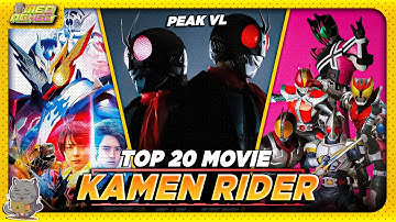 TOP 20 MOVIE KAMEN RIDER HAY NHẤT