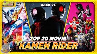 Top 20 Movie Kamen Rider Hay Nhất