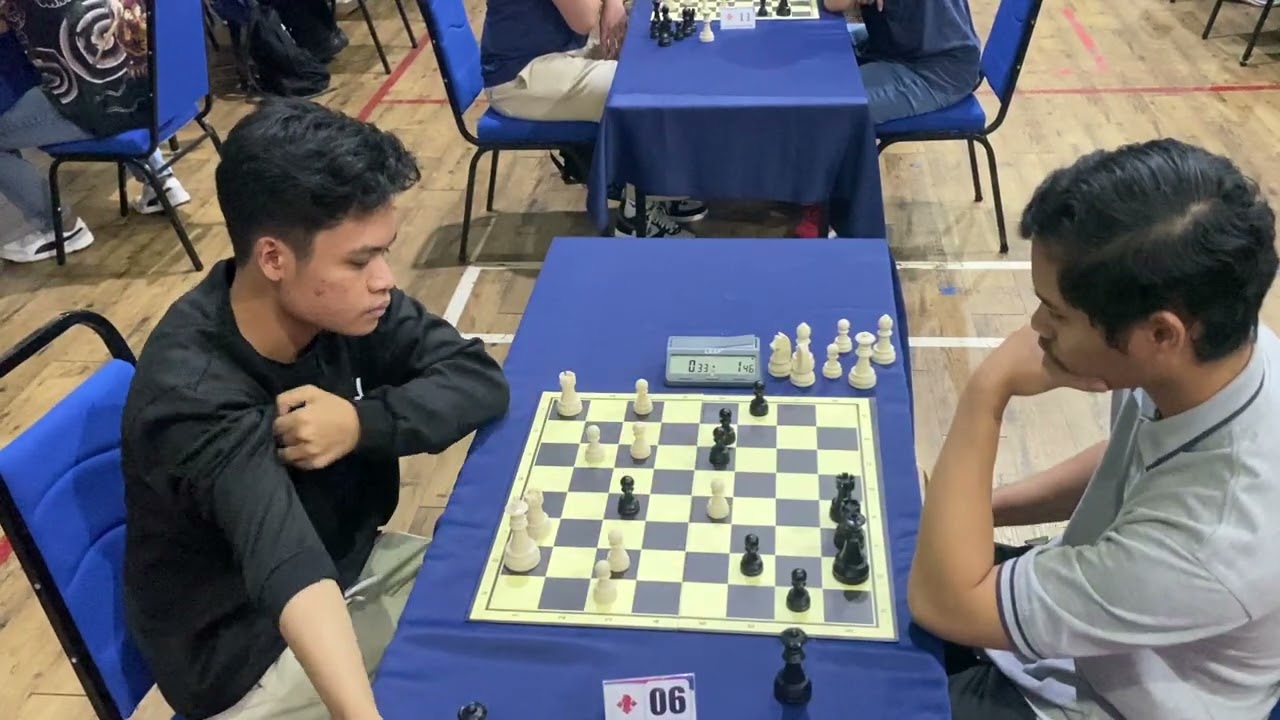 Johor Blitz 2025 - FM Zacky Dhiaulhaq Vs Uzair Shahar