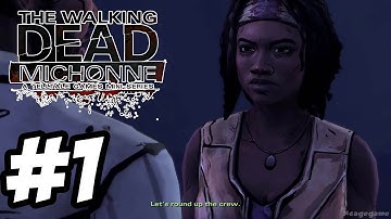 The Walking Dead Michonne Episode 1 Gameplay Walkthrough Part 1 Full Game  - No Commentary [ HD ]