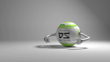 3D Robotic Logo Animation