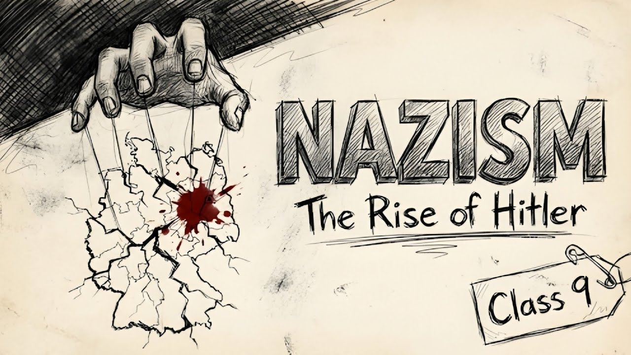 Nazism and the Rise of Hitler Class 9 Sst Chapter in Hindi OneShot Animation 