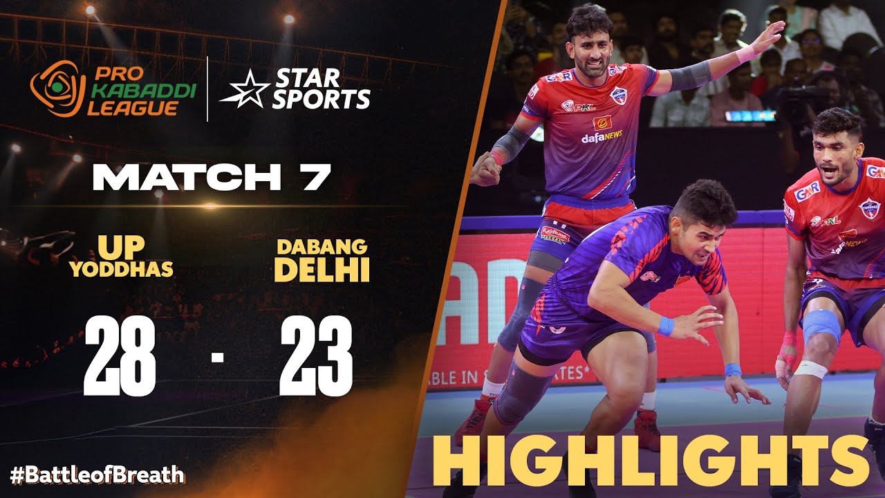 UP Yoddhas open their account with a solid win over Dabang Delhi | 