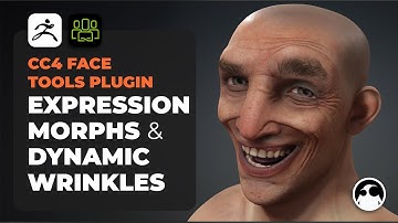 CC4 Face Tools Plugin: Expression Morphs and Dynamic Wrinkles