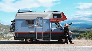 Traveling alone in a motorhome: farewells & emotional rollercoaster