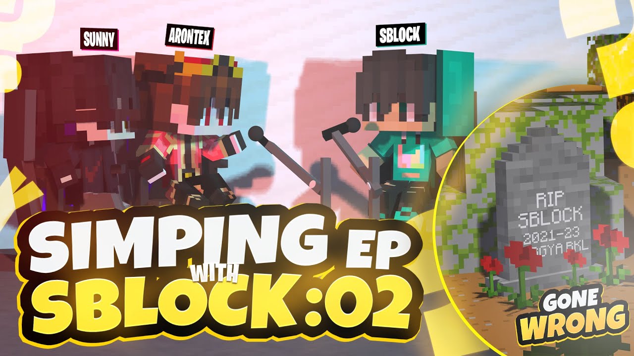 SIMPING WITH SBLOCK EP 02 :LIE DETECTOR TEST GONE WRONG 😱 Minecraft ...