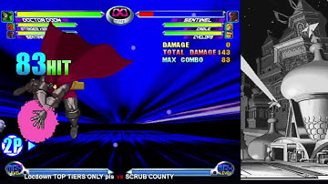 Doom unblockable sweep leads to 100% combo on Sentinel