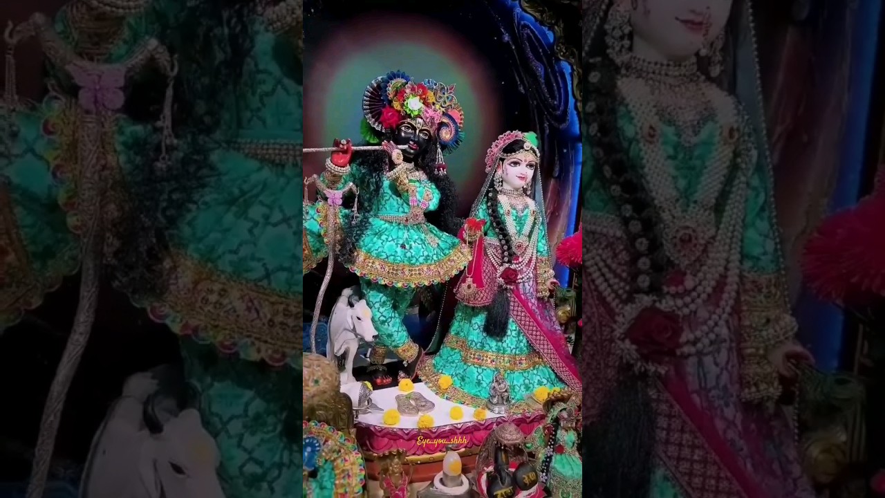 Radha Krishna Edits ❤️🌸 4k Cinematic #shorts #radhakrishna