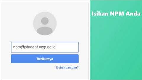 Tutorial Aktifasi Email Untuk Mahasiswa Kampus Wijaya Putra