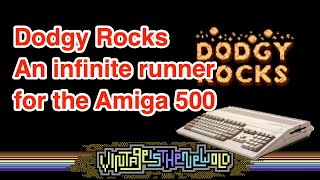 Dodgy Rocks - A new infinite runner game for the Commodore Amiga (October 2020) screenshot 4
