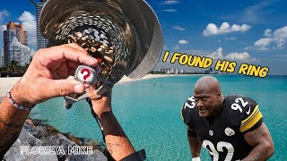 MONSTER RING Finally Discovered In South Beach! (Beach Metal Detecting) | HELP ME FIND HIM