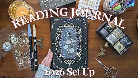 2026 Reading Journal Set Up | 8 Yearly Spreads