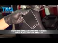 How to Replace Liftgate Hinges 1997-2006 Jeep Wrangler