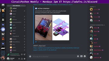 CircuitPython Weekly for November 25th, 2019 @adafruit #adafruit
