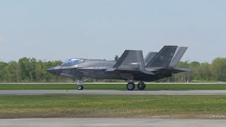 F-35C Lightning II Demo New Orleans Airshow 2024