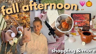 AUTUMN AFTERNOON IN MY LIFE | SHOPPING, GETTING MY LIFE TOGETHER 🌟🌟