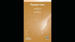 Purple Cow (2-Part), by Erik Whitehill