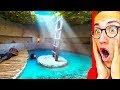 They Made The BEST SECRET UNDERGROUND POOL HOUSE!