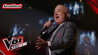 Juan Carlos canta &#39;Hola soledad&#39; en la semifinal | La Voz Senior 2022