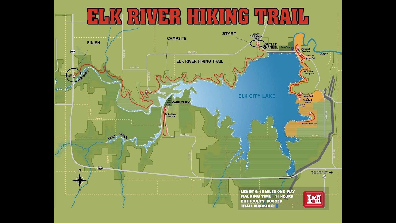 Elk River Trail Map Elk River Thru Hike, February 27 & 28, 2016 - Youtube