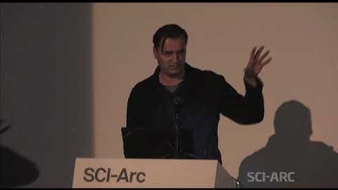 Patrik Schumacher: Parametric semiology (October 10, 2012)