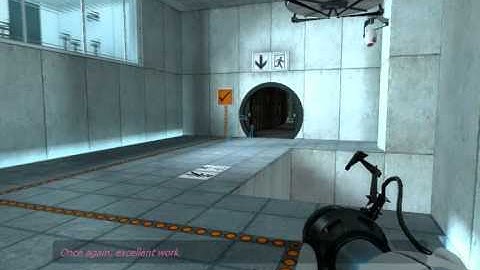 Portal PC part 1: Welcome To The Aperture Science Aided enrichment Centre