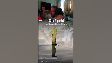Olofmeister opens a knife #olofmeister #cs2 #gold #knife #expensive #opening #counterstrike #shorts
