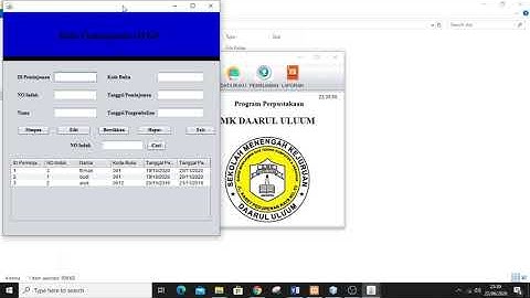 Program perpustakaan berbasis java netbeans