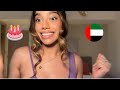 Student in Dubai celebrates birthday! 🥳