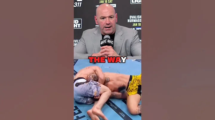 🔥Dana REACTS to Islam’s WIN vs Moicano at UFC 311⚔️