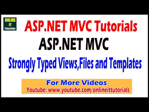 ASP.NET MVC Tutorials