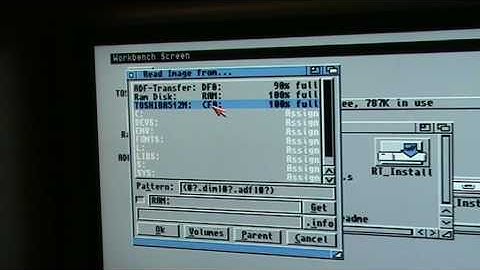AMIGA 600 1200 ADF TRANSFER PCMCIA CF
