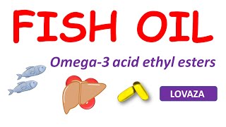 Fish oil capsules - Omega-3 acid ethyl esters