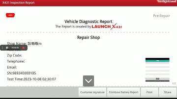 Now Share Your Launch X431 Scanner Diagnostic Report by QR Code - Cardiagtool