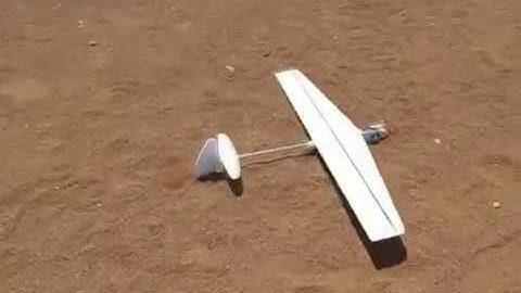 Experimental Scratch Build DLG glider build from Foam Board