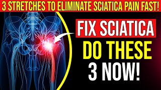Say Goodbye to Sciatica Pain   These 3 Simple Stretches Changed My Life!   Dr.  lab