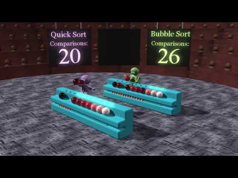 3分鐘搞懂, 泡沫排序法vs快速排序法! | Bubble Sort vs Quick Sort